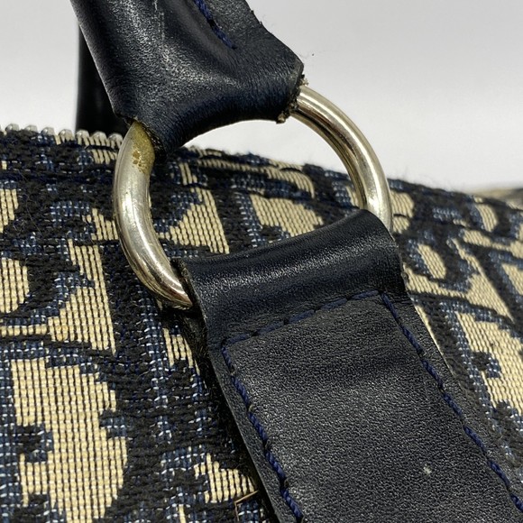 Christian Dior Boston Bag Trotter Canvas Brown - Picture 9 of 14